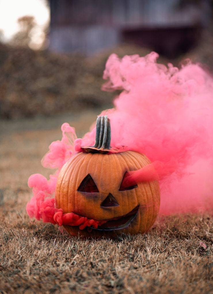 halloween boudoir session